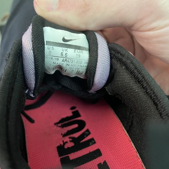 Nike Air VaporMax Plus Be True LGBTQ Purple Pulse Black Pink AR4791-500 Size 8 - Picture 9 of 9